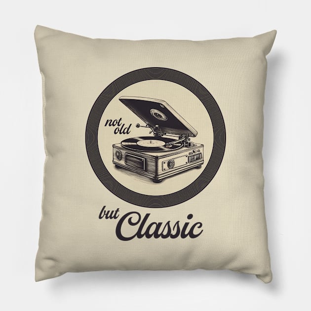 I´m not old, but classic Pillow by adigitaldreamer