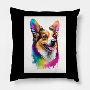 Dog head corgi Pillow