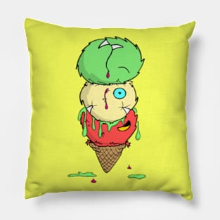 Monster Ice Cream Pillow