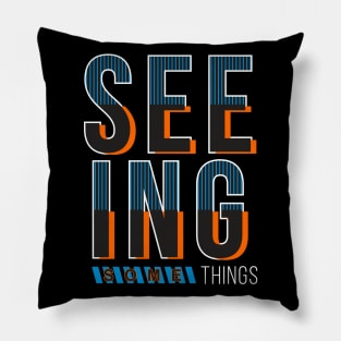 Seeing Something Pillow