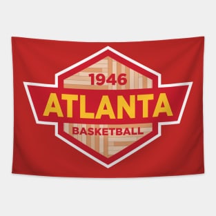 Atlanta Hawks Basketball Tapestry