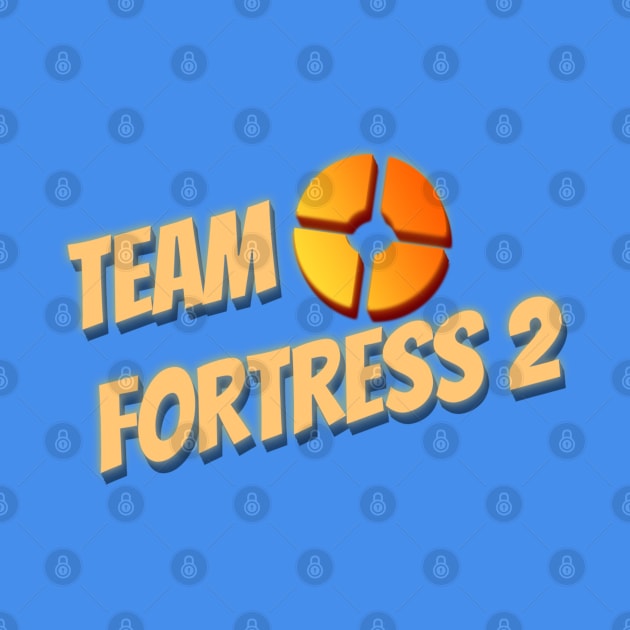 Team Fortress 2 - Y2K Logo by Arcade 904