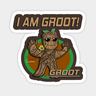 Chibi I Am Groot! Magnet