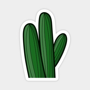 Green Cactus Magnet