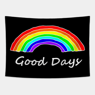 Rainbows for Good Days Tapestry