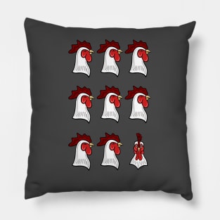 There’s One In Every Flock Pillow