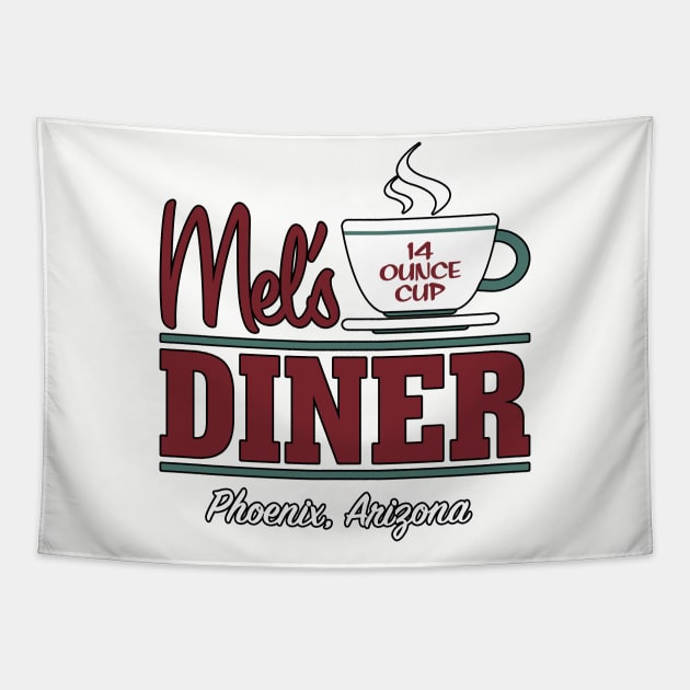 Mel's Diner Tapestry by JCD666