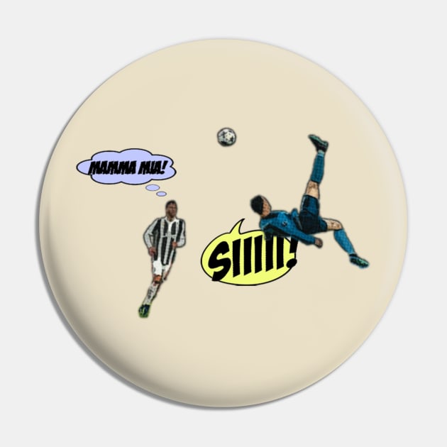 Cristiano Ronaldo Pin by FifthBaseShirts