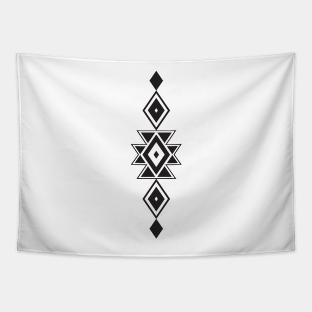 tribal pattern 2 Tapestry by designseventy