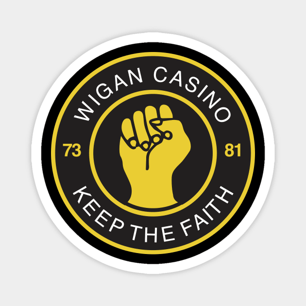 Wigan Casino 73-81 Magnet by RussellTateDotCom