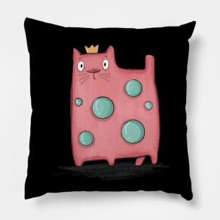 King Cat Pillow