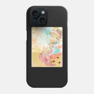 Figment - Manual and digital collage Phone Case