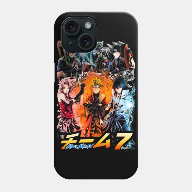 TEAM 7 | ATTACK MISSION Phone Case by dinshoran