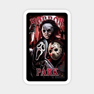 Halloween Horror Park Magnet