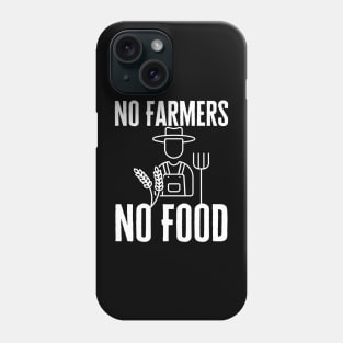 No Farmers No Food Phone Case