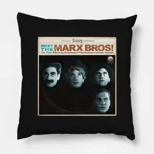 MEET THE MARX BROS! Pillow