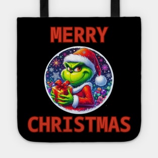 Christmas Grinch Tote