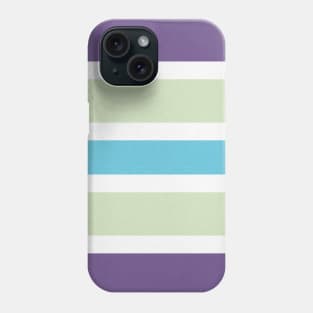 SIMPLE PASTEL GEOMETRIC STRIPES Phone Case