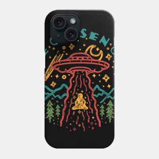 The Chosen One Vintage Alien Abduction Phone Case