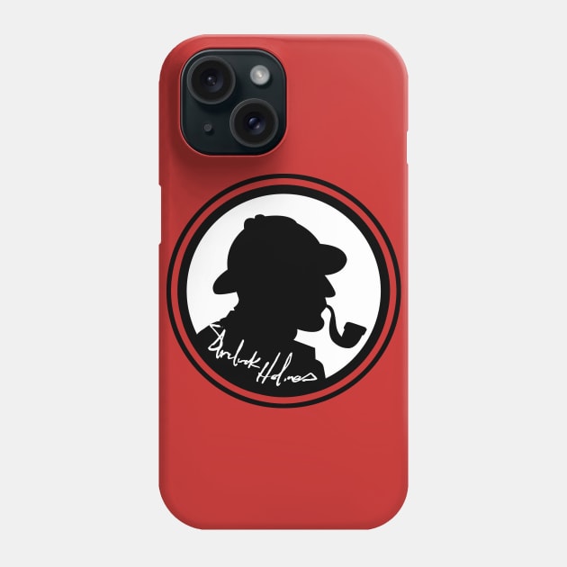 Sherlock Holmes Seal Phone Case by jebezkali
