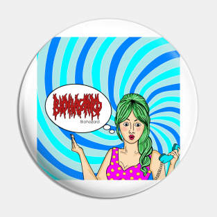 metal band vintage Pin