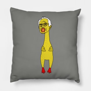 Rubber Chicken Bernie Pillow