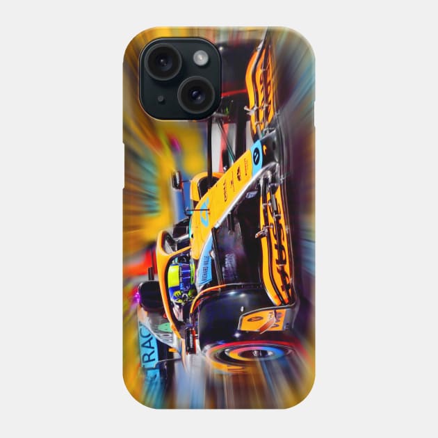 Lando Racing 2022 Phone Case by DeVerviers