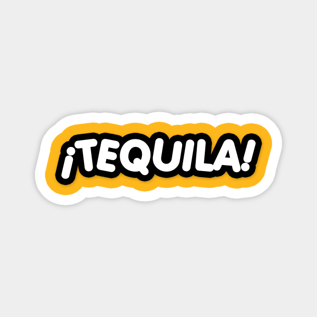 ¡Tequila! Magnet by Friki Feliz