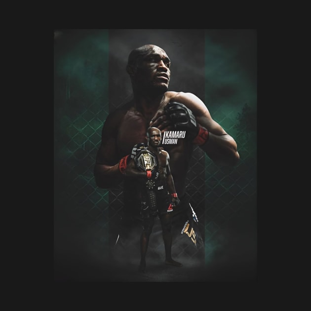 Kamaru 'Nigerian Nightmare' Usman by Fit-Flex