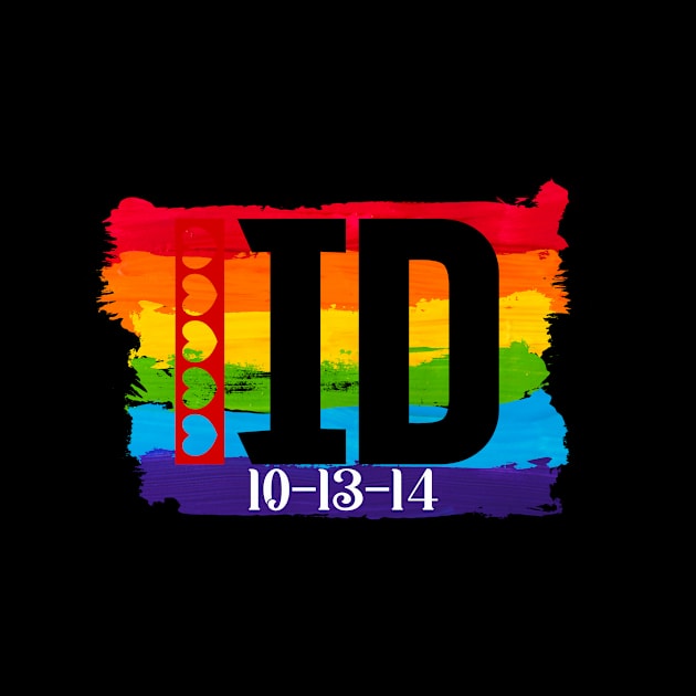 Idaho Gay Marriage Date by Blood Moon Design