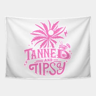 Tanned And Tipsy Tapestry