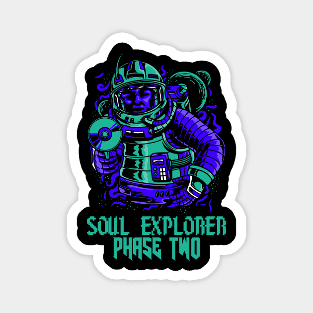 Soul Explorer Phase 2 Magnet by MangoJonesLife