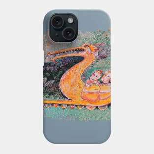 Yellow Dragon Wagon Phone Case