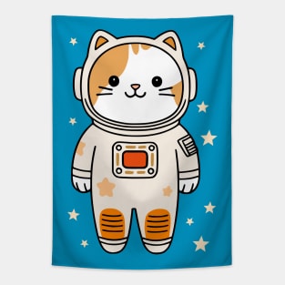 CatAstronaut Tapestry