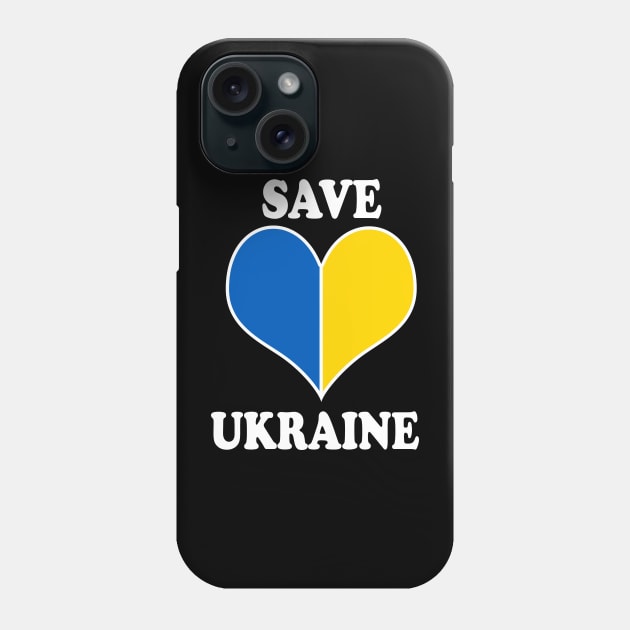 SAVE UKRAINE Phone Case by Elegance14