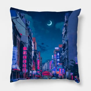 Neon Worlds VII Pillow