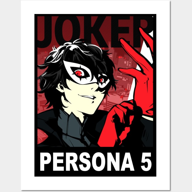 Joker Persona 5 A4 Art Print 