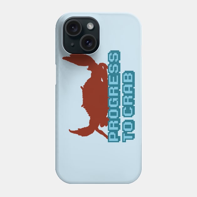 Progress to Crab Phone Case by BjernRaz