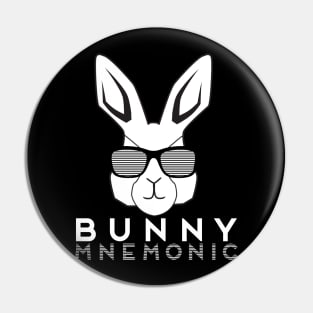 Bunny Mnemonic Pin