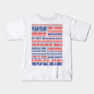 Sandlot Shirt for Kids Royal Blue Birthday Jersey Looks 