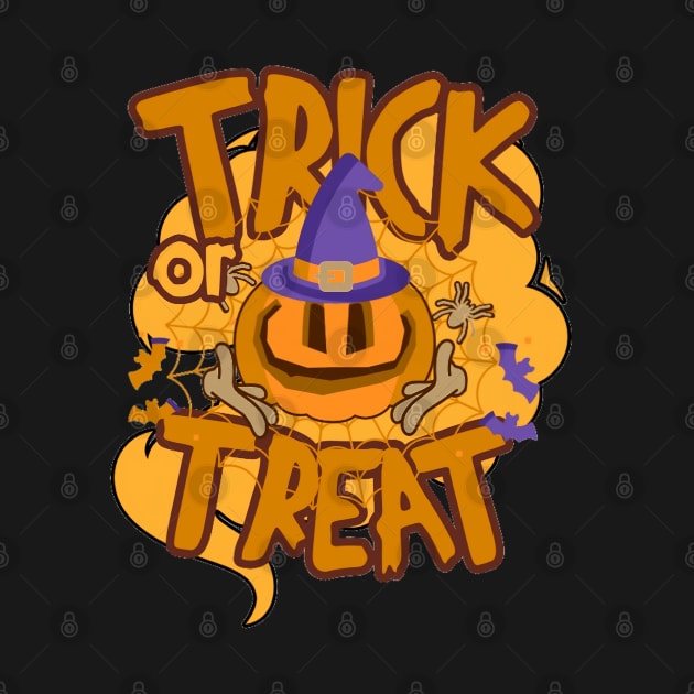 Trick Or Treat Spooky And Sweet, Funny Halloween Party,Happy Halloween Day,Funny Spooky Vibes by Customo