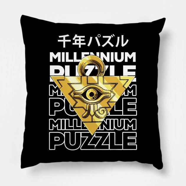 Millennium Puzzle Pillow by DeathAnarchy