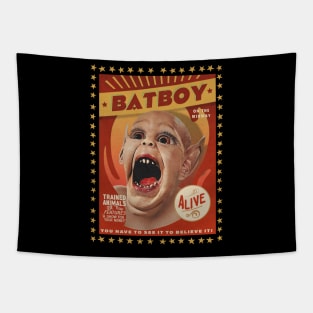 Batboy (Freak Show-style Poster) Tapestry