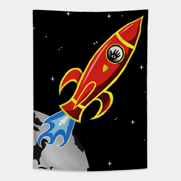 We have lift off! Tapestry by BattleBirdProductions