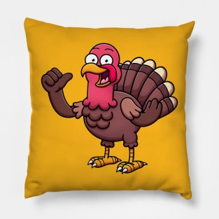 Happy Turkey Pillow