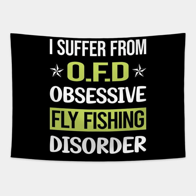 Obsessive Love Fly Fishing Tapestry by lainetexterbxe49