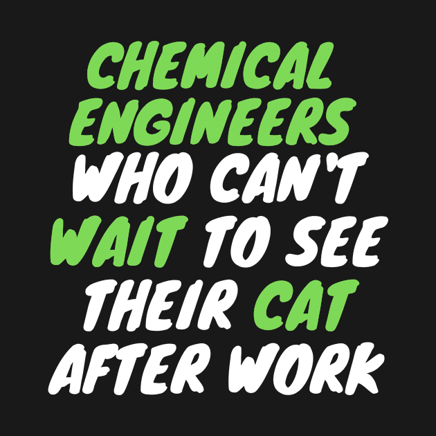 chemical engineer cat after work by SnowballSteps