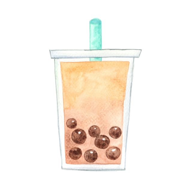 Boba - Orange by Heckin' Good Bubble Tea