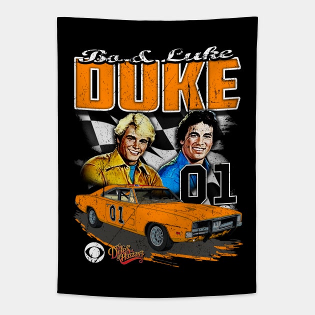 Bo & Luke Duke Tapestry by BigOrangeShirtShop