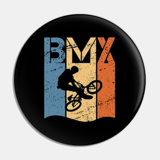 Bmx Bike For Motocross Sport Biking Fan Pin